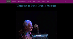 Desktop Screenshot of petegrant.com